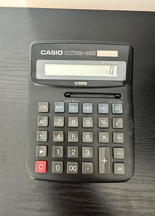 Калькулятор марки casio d-40d