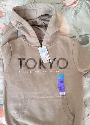 Кофта для хлопчика primark tokyo з капюшоном, бежева