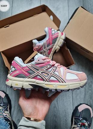 Asics gel kahana 8 white pink 6