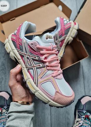 Asics gel kahana 8 white pink 7