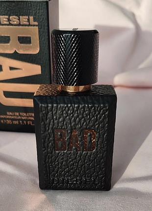 Чоловіча туалетна вода diesel bad об'ємом 35 мл