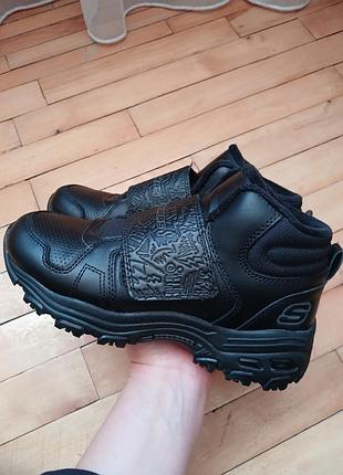 Детские ботинки skechers air-cooled memory foam (оригинал)