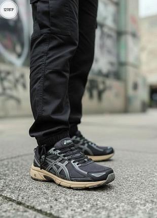Asics gel venture 6 black khaki 7