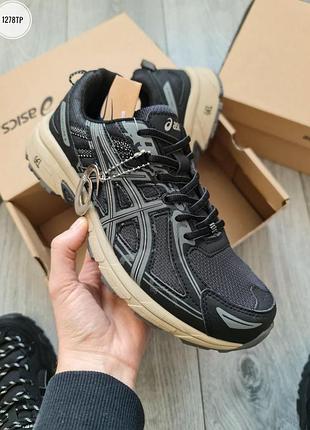 Asics gel venture 6 black khaki 3