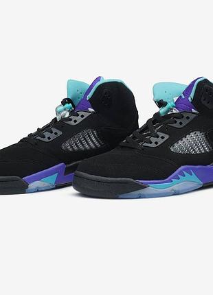 Jordan 5 black grape 3