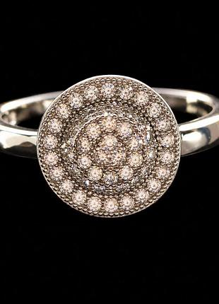 Серебряная кольца 925 пробы с фианитами