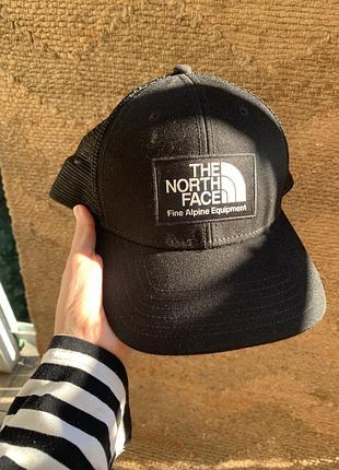 Бейсболка унісекс the north face чорна
