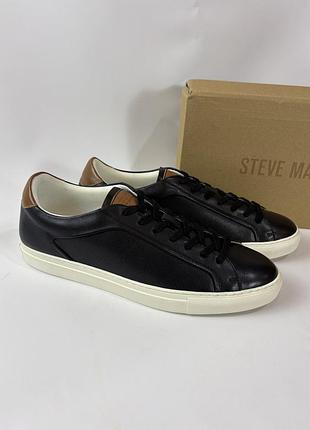 Мужские кожаные кроссовки кеды steve madden finneas 46 размер