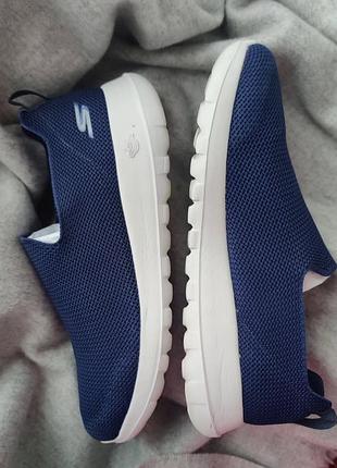 Чоловічі сліпони skechers сині 42 розміру 28 см