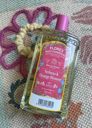 Испанский парфюм alvarez gómez flores mediterráneas verbena & orange blossom 150 ml туалетная вода оригинал вербена апельсин 🍊
