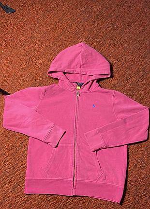 Жіноче худі polo ralph lauren розмір xl рожеве бавовна