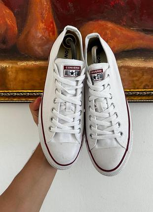 Белые кеды converse оригинал размер 44 2