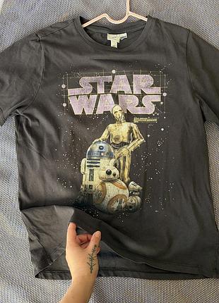 Футболка сіра star wars h&m