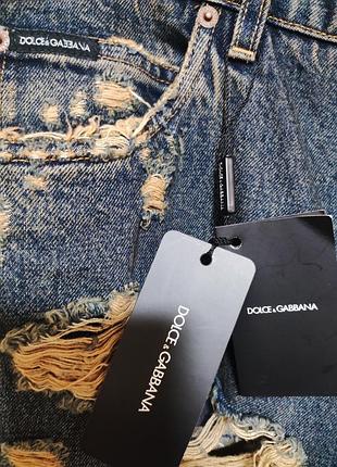 Джинси dolce&gabbana сині 4