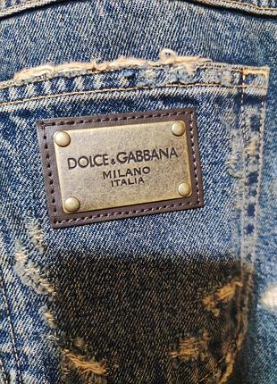 Джинси dolce&gabbana сині 5