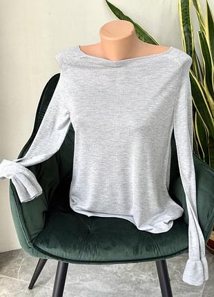 Женская кофта m&amp;s collection светло-серого цвета, размер eur 36 (арт.02231)