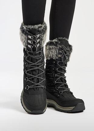 Женские зимние сапоги-дутики cortina, выпускаемые для сети магазинов deichmann.