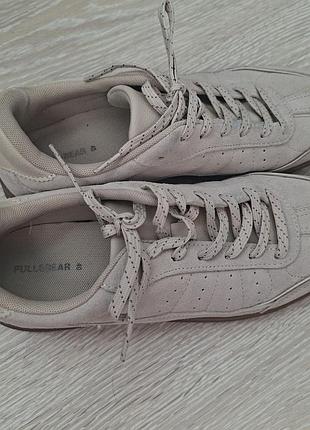 Жіночі шкіряні кросівки pull&bear 40 р 4