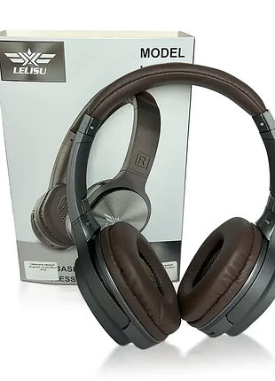 Стильные беспроводные наушники lelisu ls-202 bluetooth / aux / microsd (новые)
