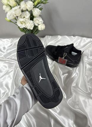 Nike air jordan retro 4 black 8