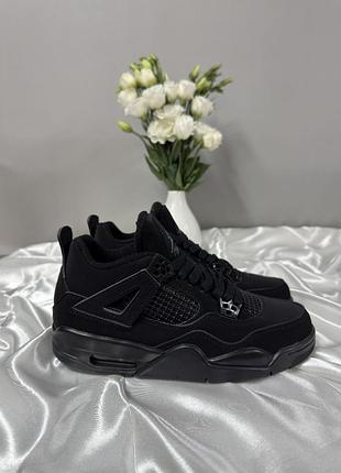 Nike air jordan retro 4 black 9