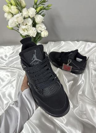 Nike air jordan retro 4 black 7