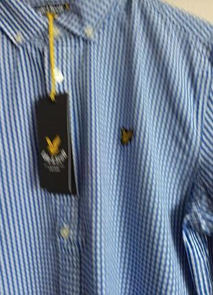 Сорочка з котону lyle & scott 4