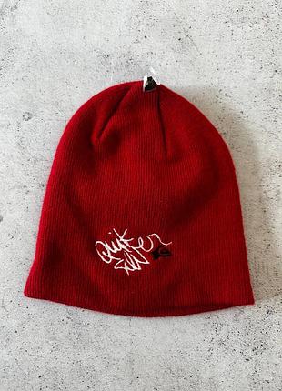 Новая красная акриловая quiksilver оригинал