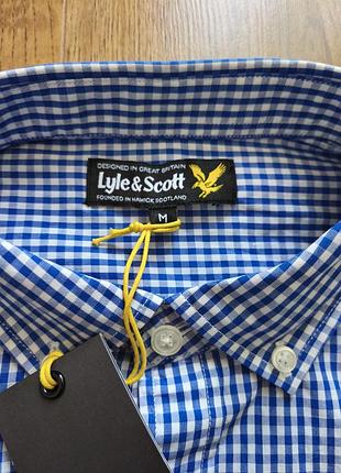 Сорочка з котону lyle & scott 7
