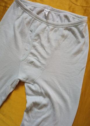 Белые мужские нижние брюки m&amp;s 5