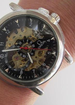Часы мужские "omega" механика 8