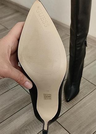Guess кожаные сапоги 6