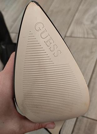 Guess кожаные сапоги 7