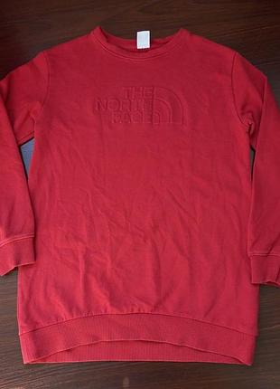 Худи the north face красное (размер m) - оригинал, casual
