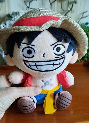 М'яка іграшка аніме луффі one piece ван піс monkey d luffy