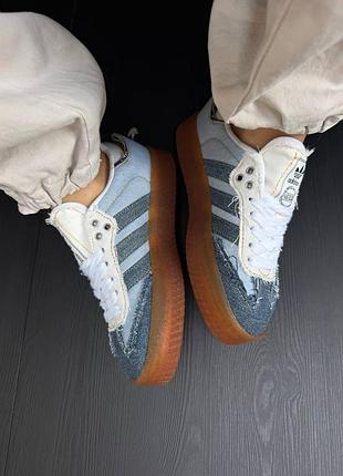 Atmos x adidas sambae denim 6