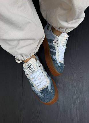 Atmos x adidas sambae denim 8
