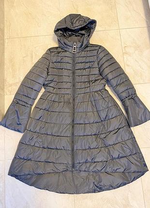 Пуховик жіночий monte cervino сірий розмір м