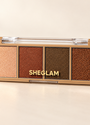 Палетка теней для век sheglam essential square eyeshadow quad - serendipity (6310)