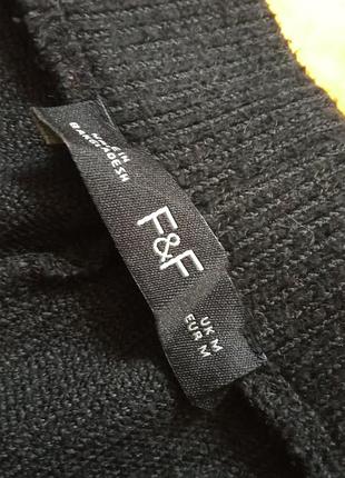 Теплые брюки в рубчик трикотаж f&amp;f 5