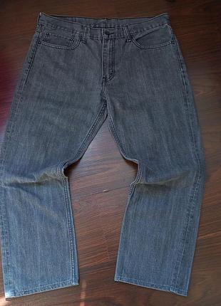 Джинси levi's 511 slim fit у сірому практичному відтінку з класичним вивареним ефектом (grey wash denim