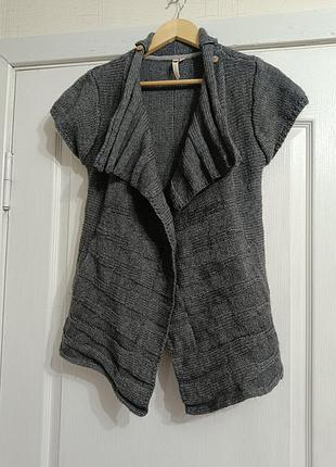 Жилетка, шерсть, альпака, британия. 4