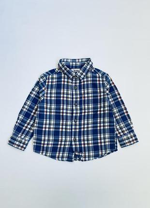 Сорочка у клітинку для хлопчика 1-1,5 роки m&co