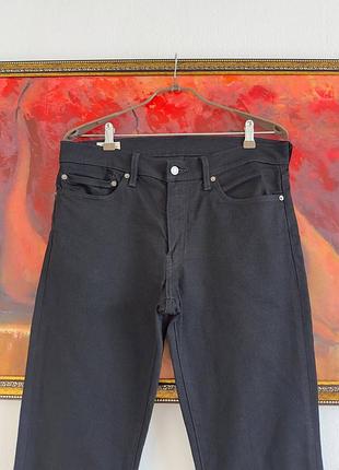 Черные джинсы levis 511 premium оригинал размер 34/32 4