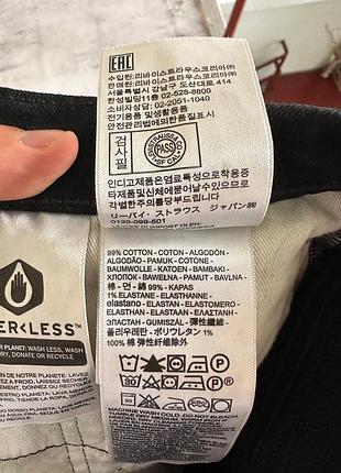 Черные джинсы levis 511 premium оригинал размер 34/32 8