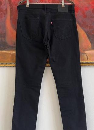 Черные джинсы levis 511 premium оригинал размер 34/32