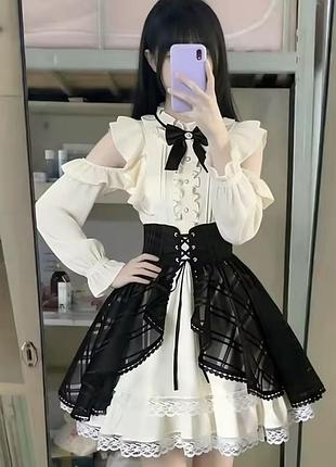Чарівна сукня у стилі лоліта (lolita style) — двошаровий образ для вашого особливого вбрання!