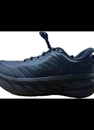 Оригінальні чоловічі кросівки hoka one one bondi sr у повністю чорному забарвленні (black/black).розмір: 40;43 1/3;46 2/3