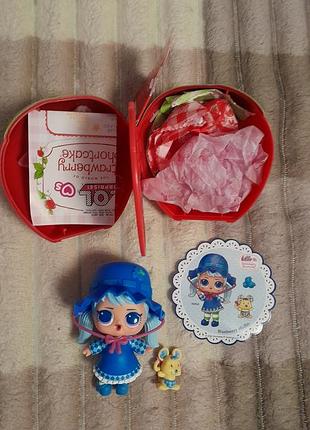Лялька для дівчинки l.o.l. surprise! strawberry shortcake blueberry muffin