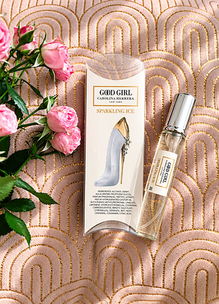Тубероза і мигдаль! тестер good girl sparkling ice carolina herrera для жінок